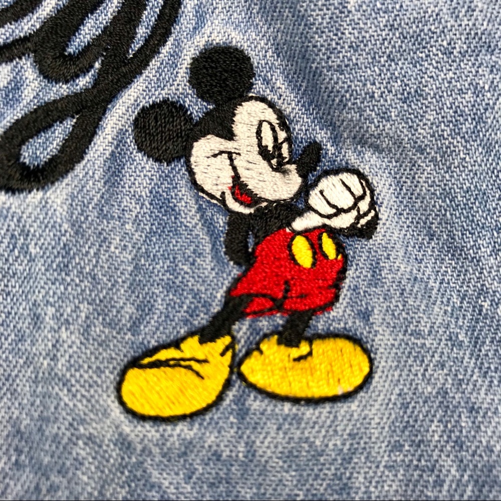 Vintage Jerry Leigh Disney Mickey Denim Dress - Picture 3 of 6